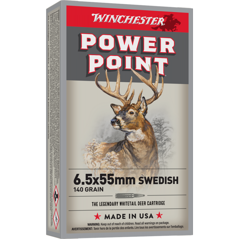 6.5 x 55 Swedish PP 140 gr.