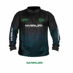 CAMISETA DE PESCA  MARURI VERDE MUSGO