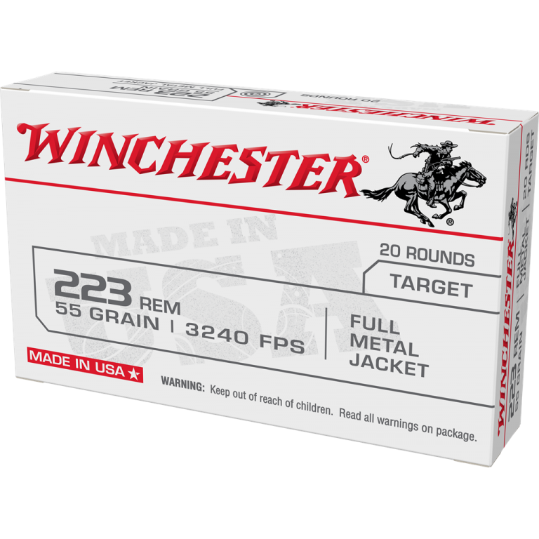 223 Rem. FMJ 55gr