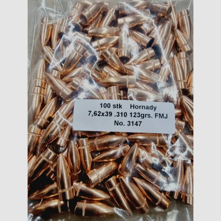 7.62x39/.30 -  .310 FMJ 123 gr 