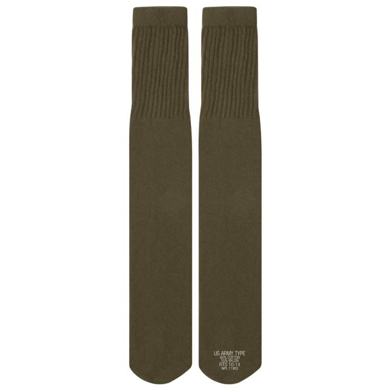 G.I. Style Tube Socks OD