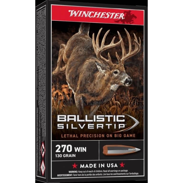 270 Winch. Ballistic Silvertip� 130 grs.