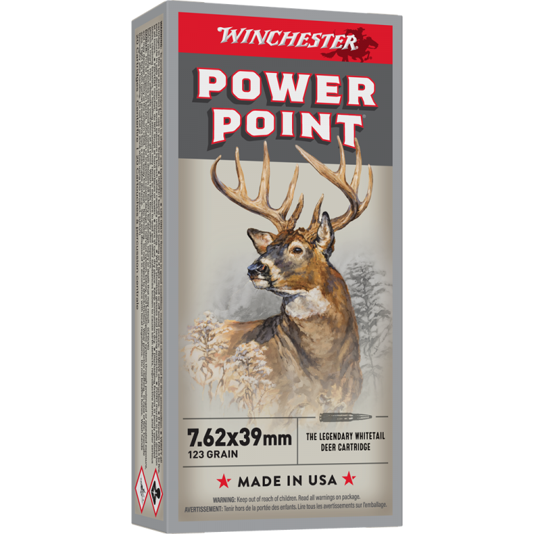 7.62 x 39mm Power Point� 123 grs.
